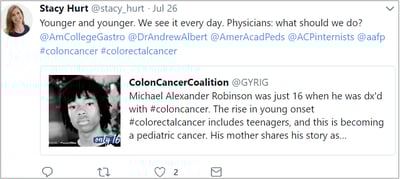 Stacy Hurt CRC screening advocate