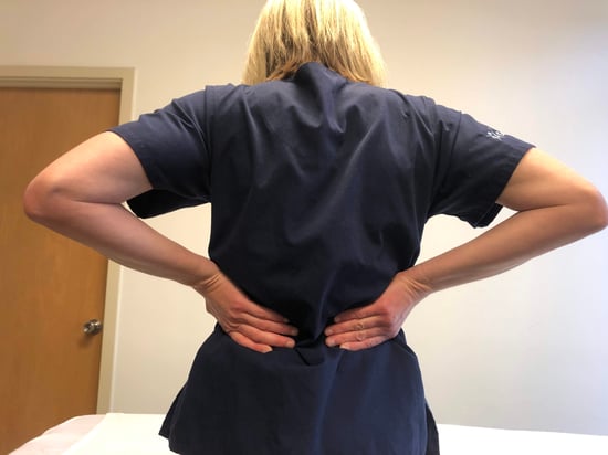 Nurse with back injury