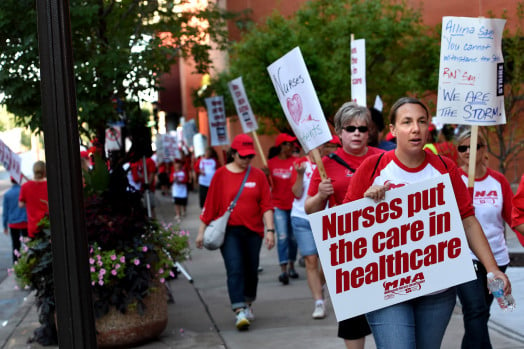 Nurses Strike