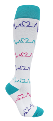 EKG compression socks for nurses