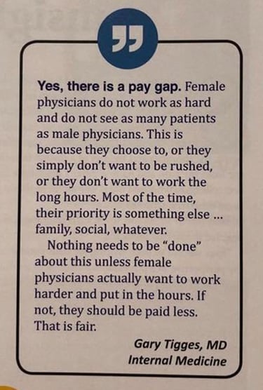 Gary Tigges' pay gap response