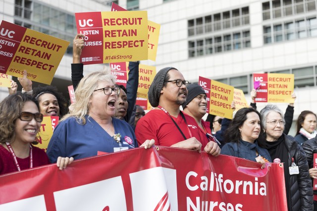 Nurses Strike for Their Rights