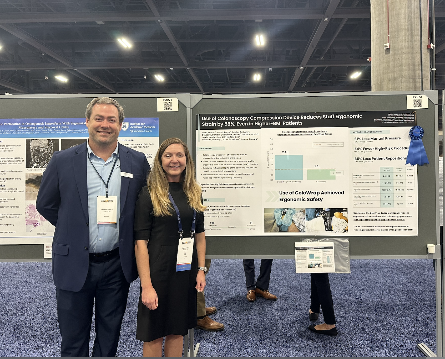 ColoWrap Significantly Reduces Staff Ergonomic Strain During Colonoscopy: Award-Winning Study Presented at ACG 2025